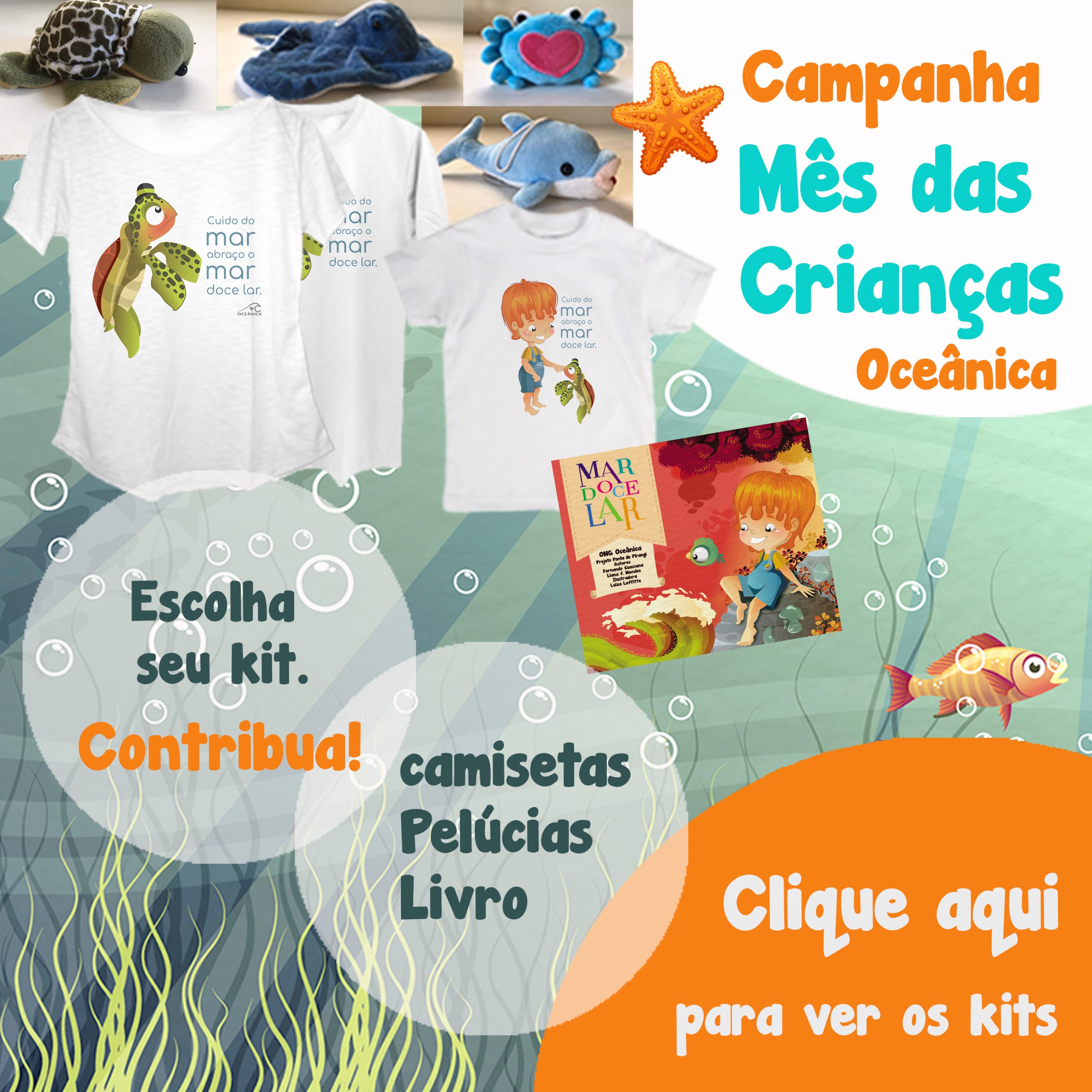 Oceânica campanha mês das crianças